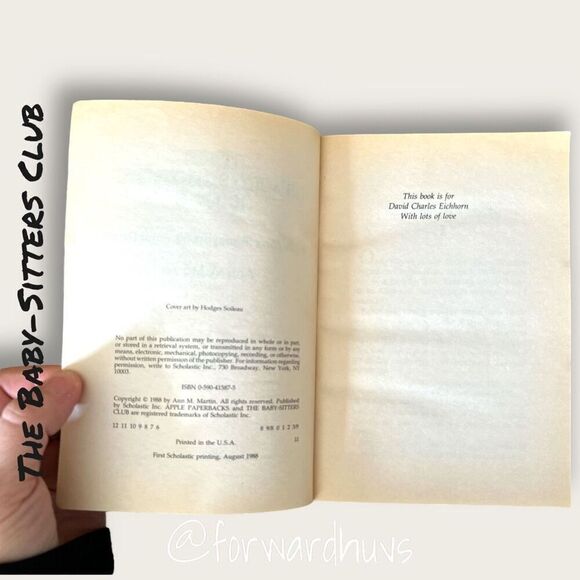 Bundle 3 for $15 | Baby-Sitters Club | Ann M. Martin | Book #15 | Vintage 1988 - Picture 10 of 12